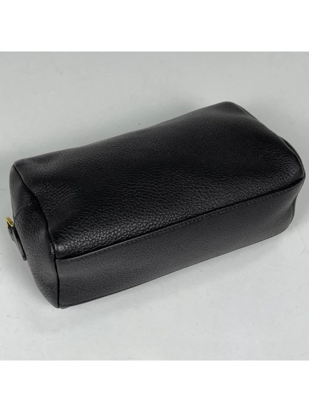 Prada Makeup Pouch Leather Nero